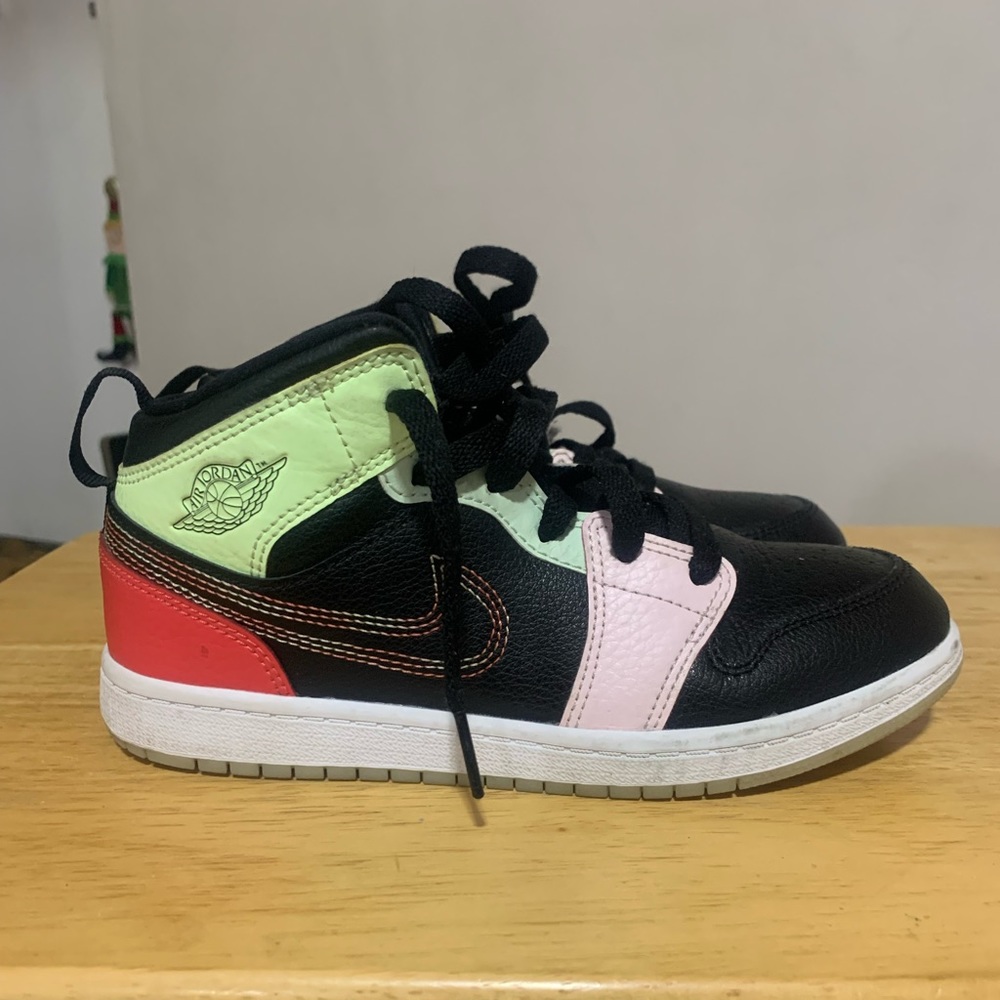 preschool Jordan 1 mid glow in the dark - Picture 4 of 5